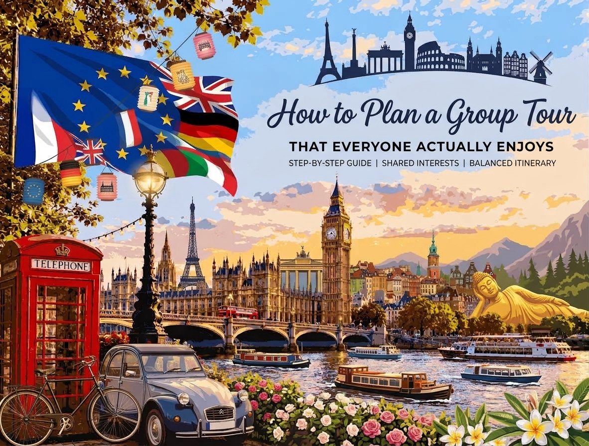 How to Plan a Group Tour That Everyone Actually Enjoys