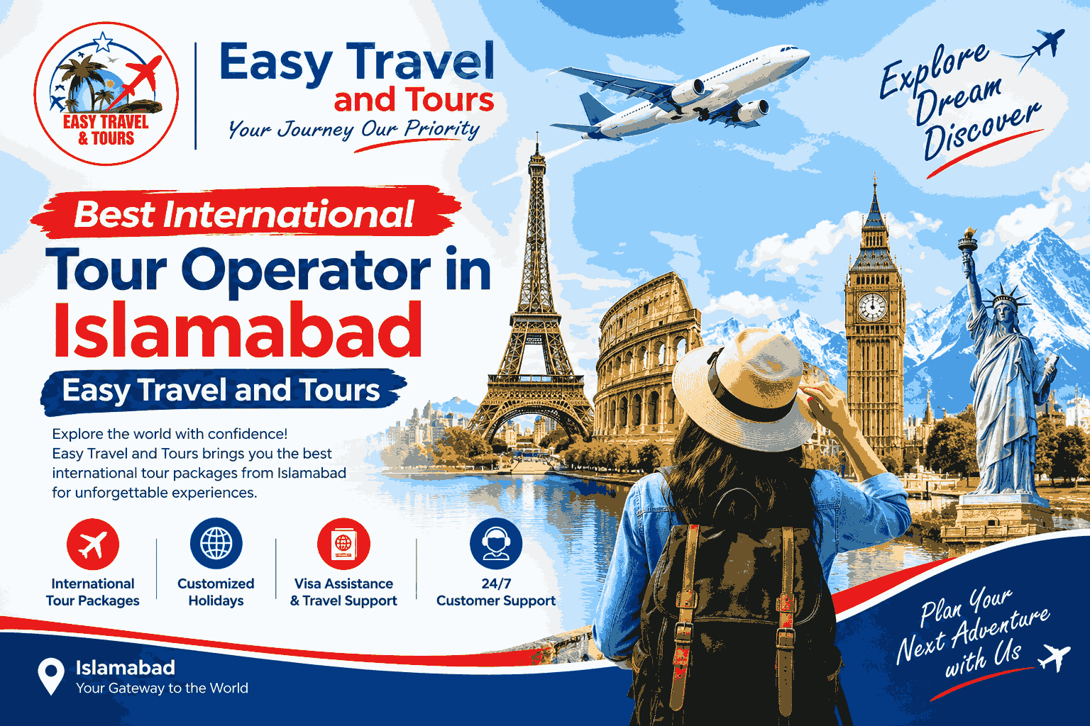 Best International Tour Operator in Islamabad – Easy Travel and Tours